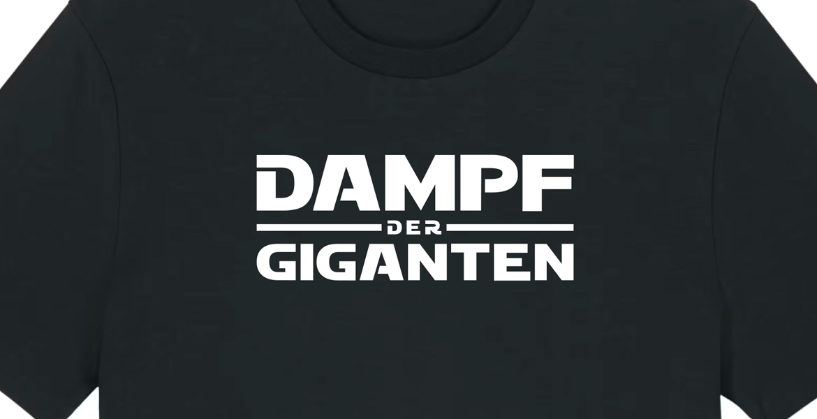  Dampf der Giganten, T-Shirt 